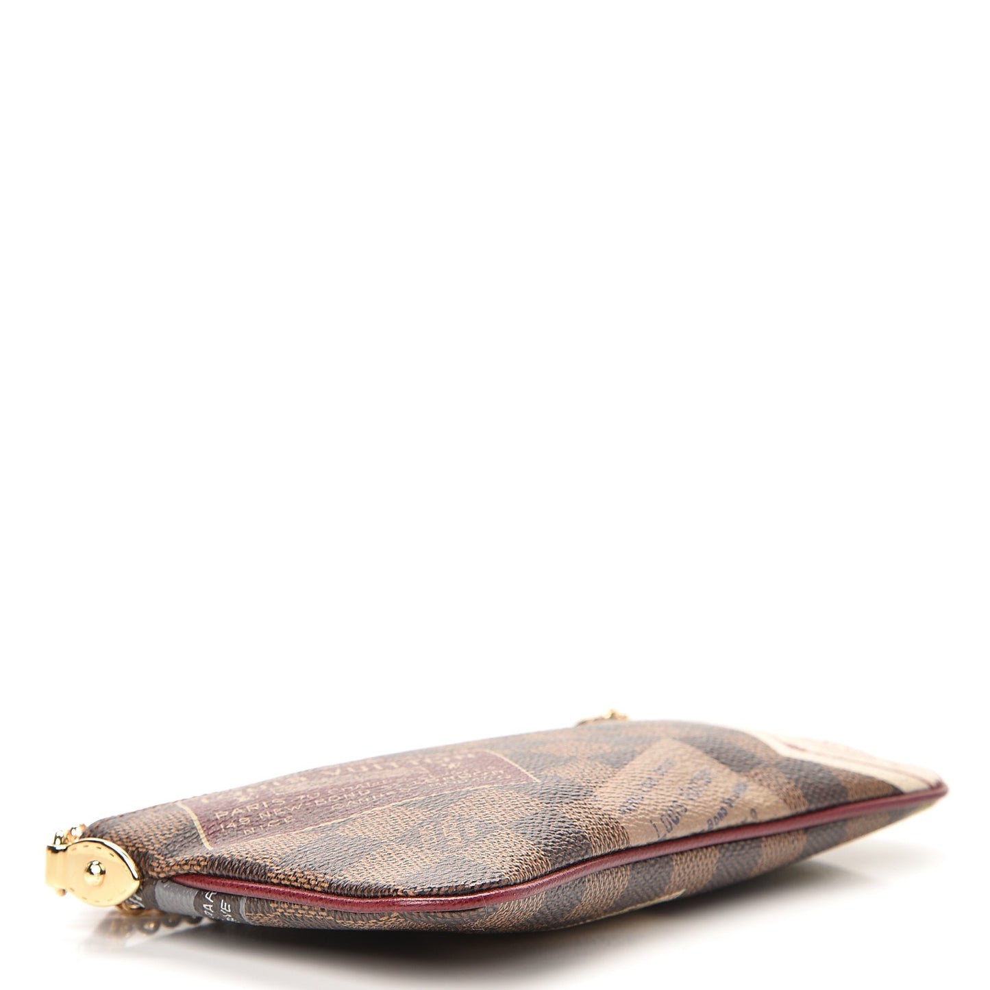 Damier Ebene Trunks Labels Pochette Milla MM