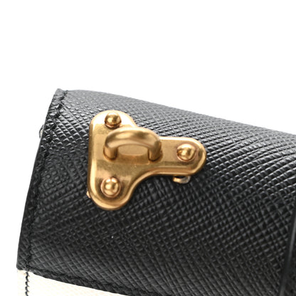 Prada Saffiano Cahier Mini Astrology Bag Talco 10 of 10