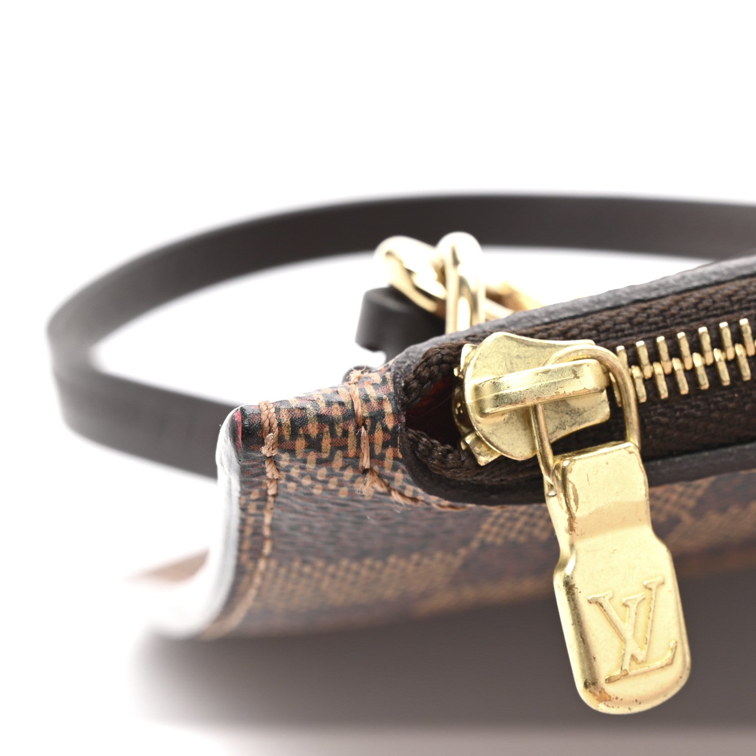 Louis Vuitton Damier Ebene Neverfull MM GM Pochette 8 of 9