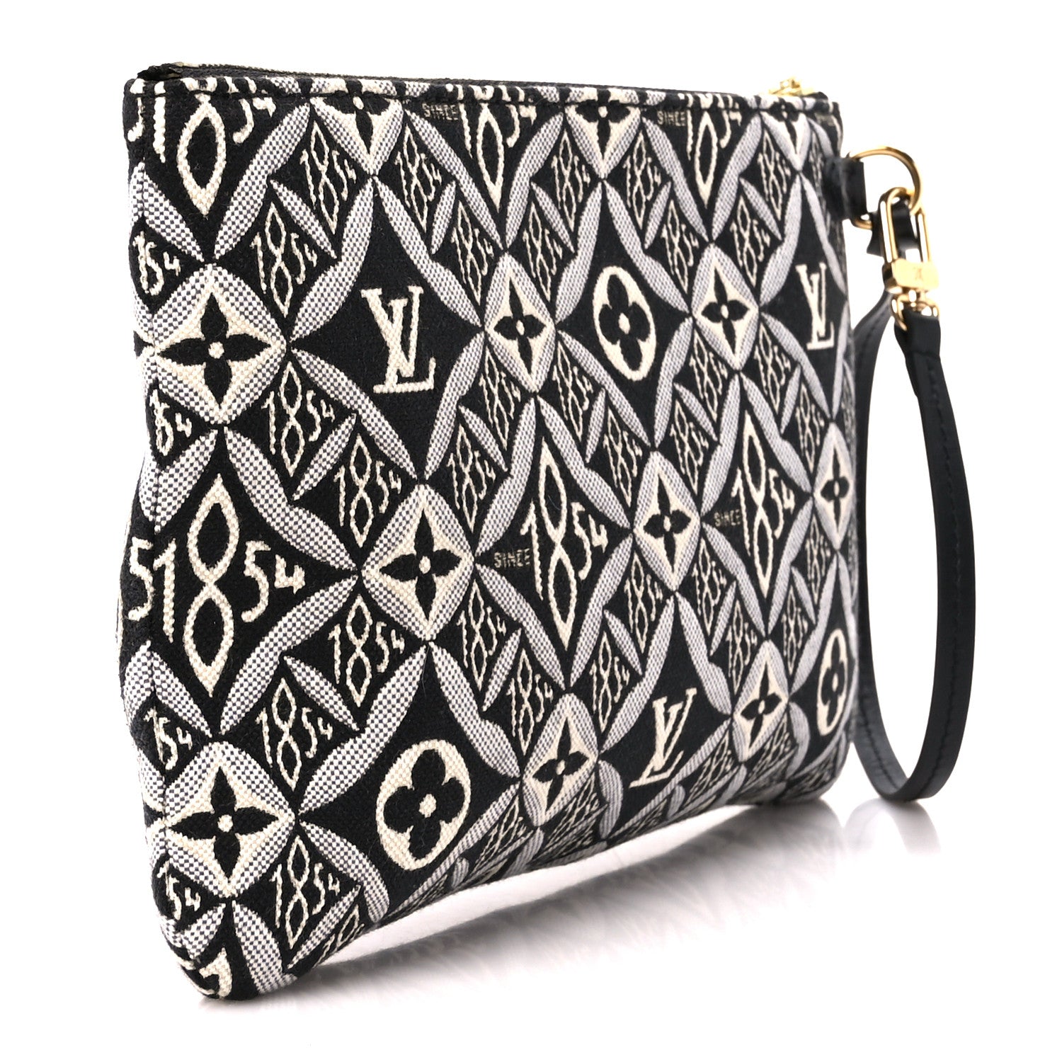 Louis Vuitton Jacquard Since 1854 Neverfull MM GM Pochette Grey 2 of 9