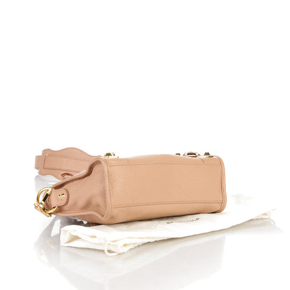 Balenciaga Chevre Gold Metallic Edge Hardware Mini City Rose Des Sables 4 of 7