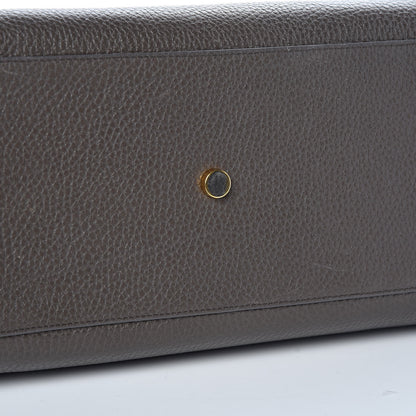 Saint Laurent Grained Calfskin Small Sac De Jour Dark Anthracite 9 of 12