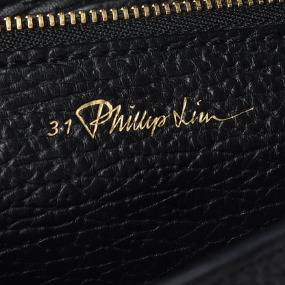 3.1 Phillip Lim Textured Calfskin Mini Pashli Satchel Black 9 of 9