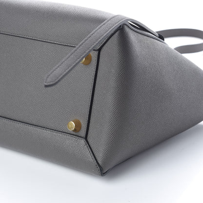 Celine Grained Calfskin Mini Belt Bag Grey 9 of 9