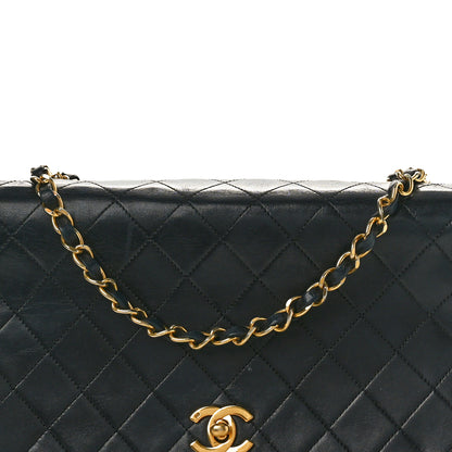 Chanel Lambskin Quilted Small Single Flap Black 8 of 10