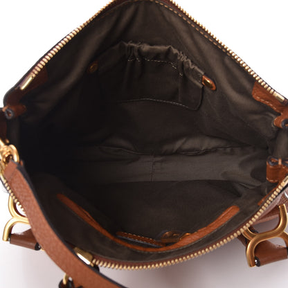 Chloe Calfskin Medium Marcie Satchel Tan 5 of 10
