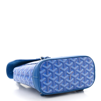 Goyard Goyardine Calfskin Mini Alpin Backpack Sky Blue 4 of 9