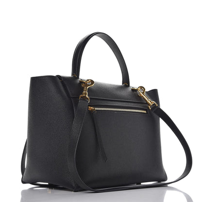Celine Grained Calfskin Mini Belt Bag Black 3 of 10