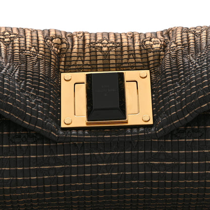 Louis Vuitton Jacquard Quilted Monogram Altair Clutch Bronze 9 of 11