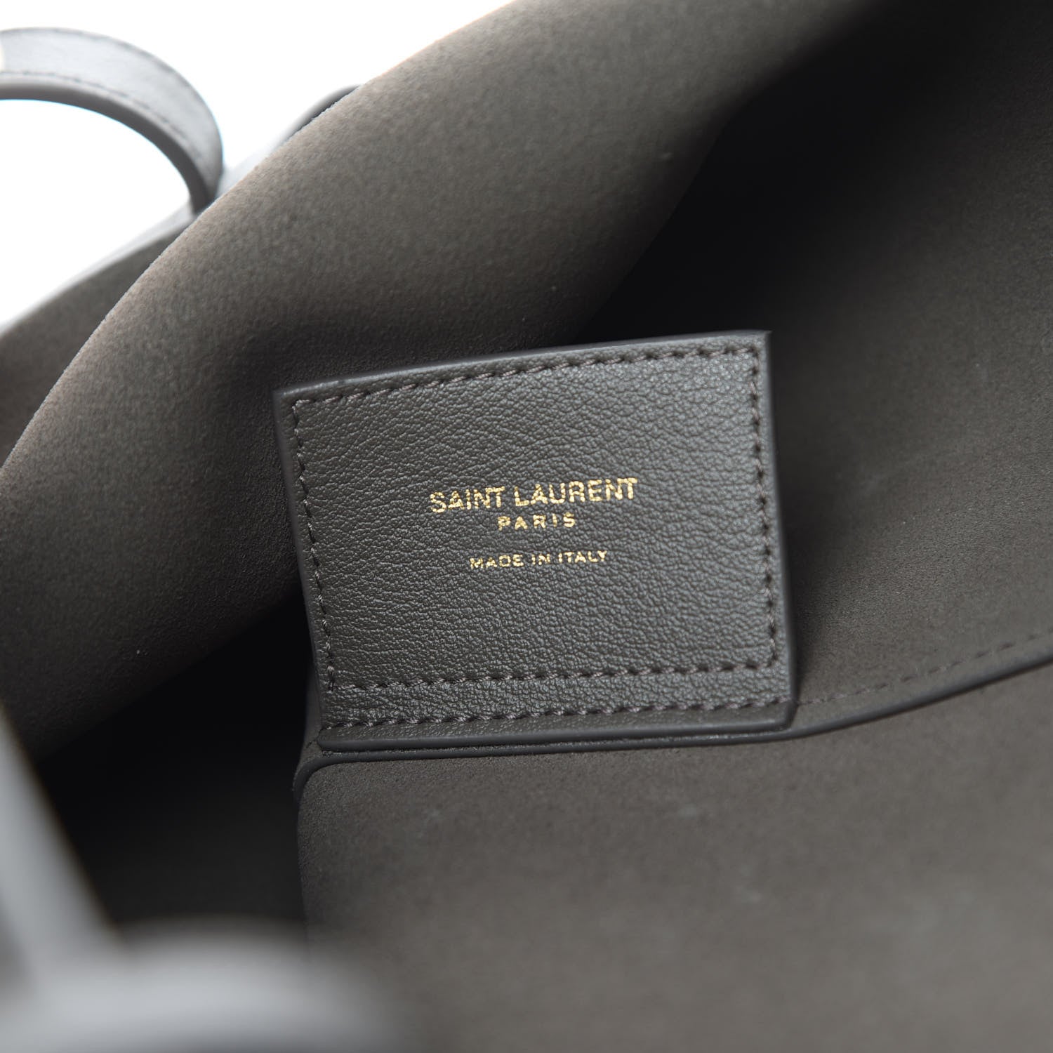 Saint Laurent Calfskin Large Shopping Tote Pebble 7 of 11