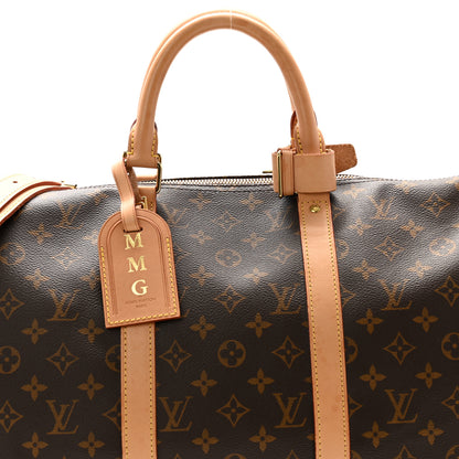 Louis Vuitton Monogram Keepall Bandouliere 50 7 of 12