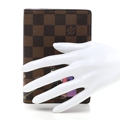 Louis Vuitton Damier Ebene Illustre Small Ring Agenda 2 of 7