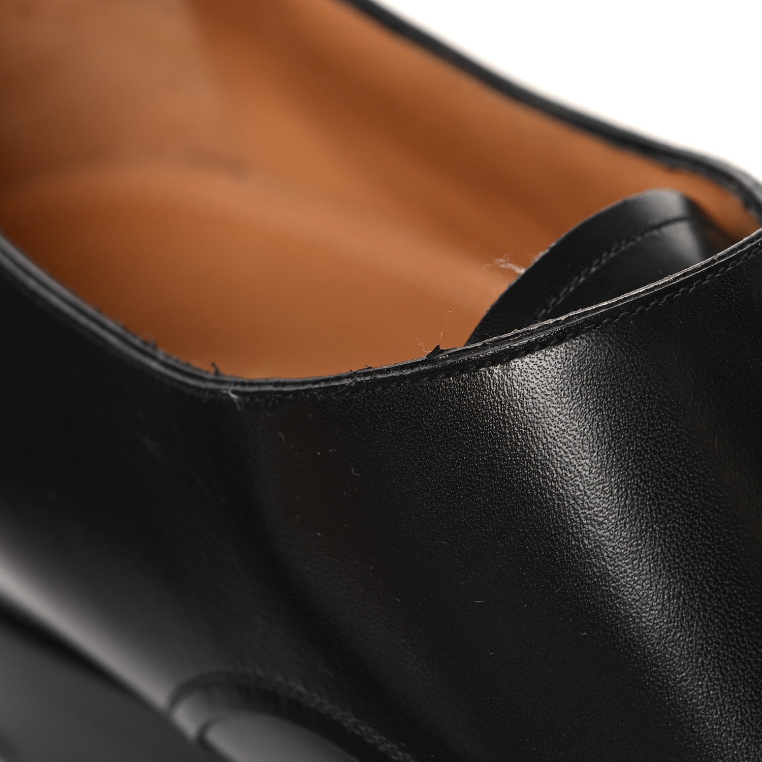 Louis Vuitton Calfskin Mens Monkstrap Loafers 9.5 Black 9 of 10