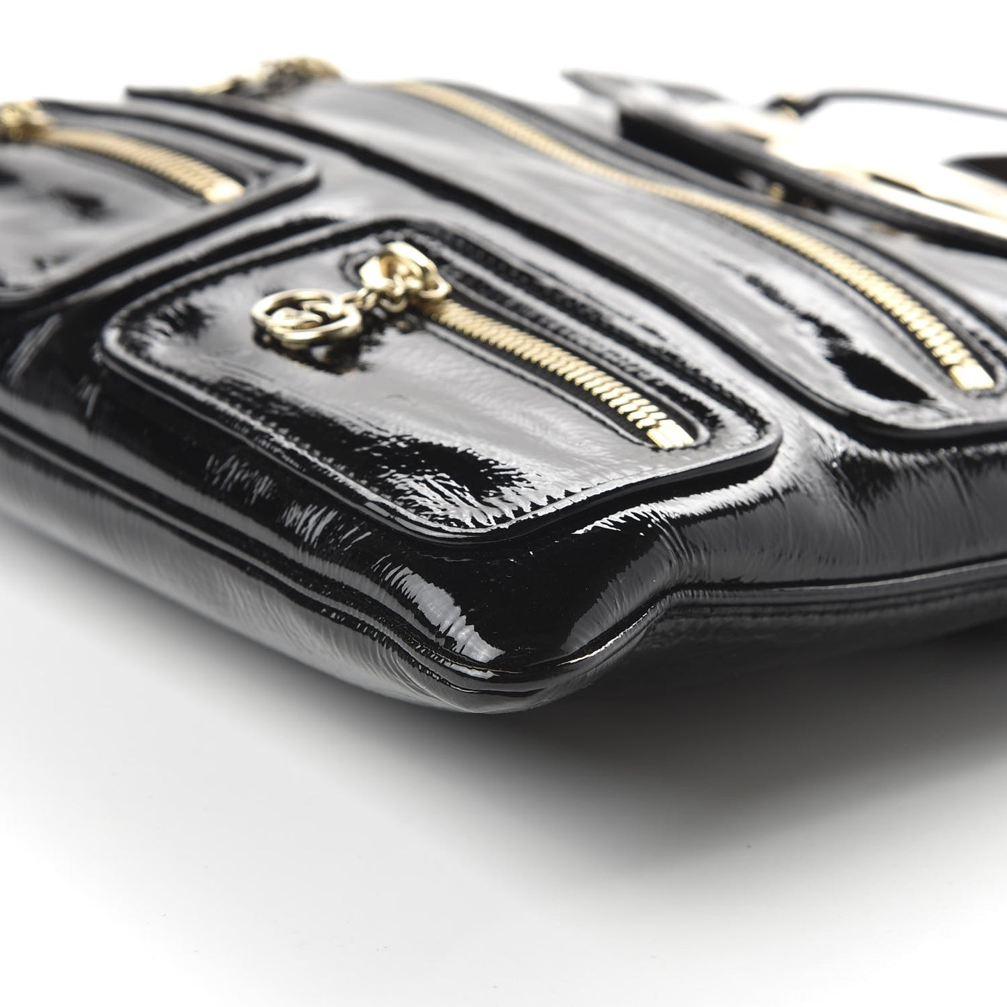 Patent Britt Messenger Bag Black