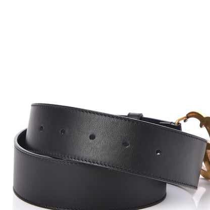 Gucci Calfskin Double G 40mm Belt 70 28 Black 4 of 5