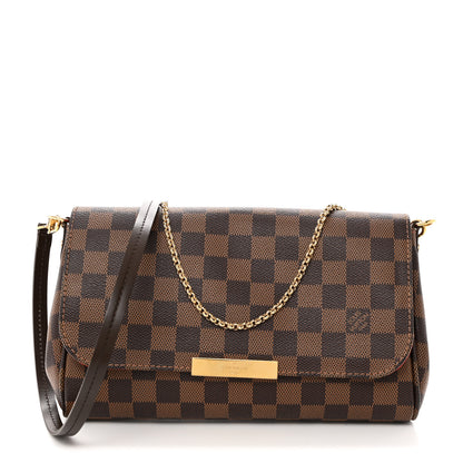 Louis Vuitton LOUIS VUITTON Damier Ebene Favorite MM 1 of 10