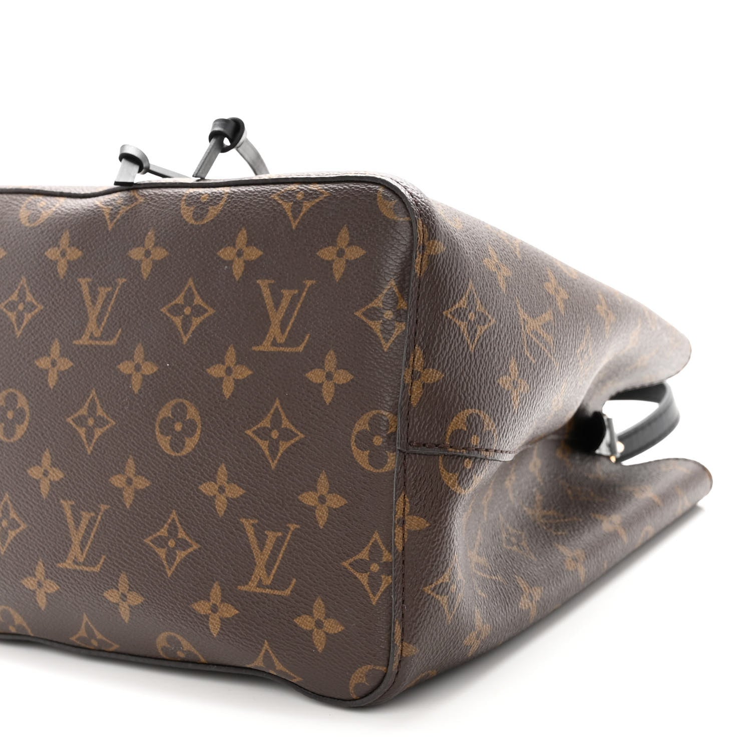 Louis Vuitton Monogram Braided Neonoe MM Black 8 of 11