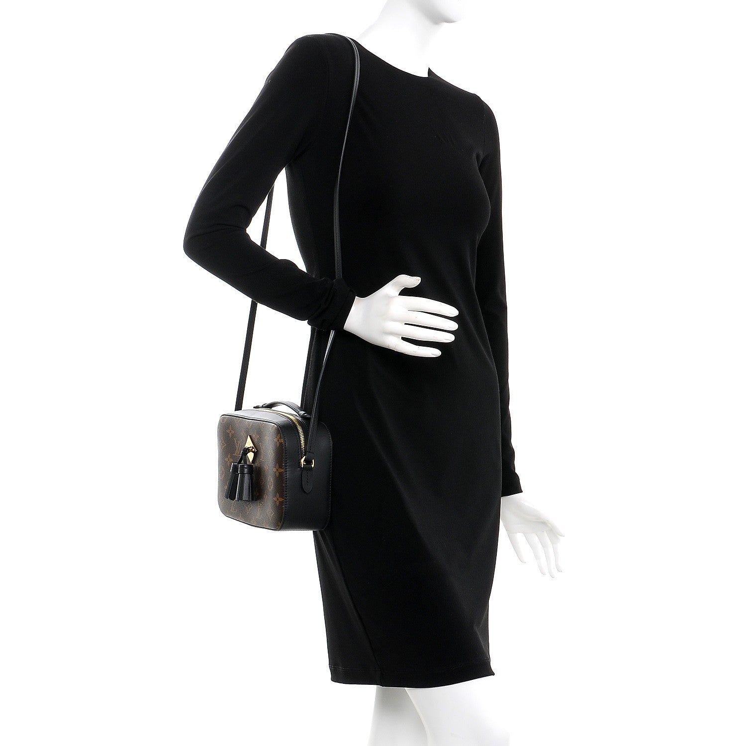 Louis Vuitton Monogram Saintonge Black 2 of 9
