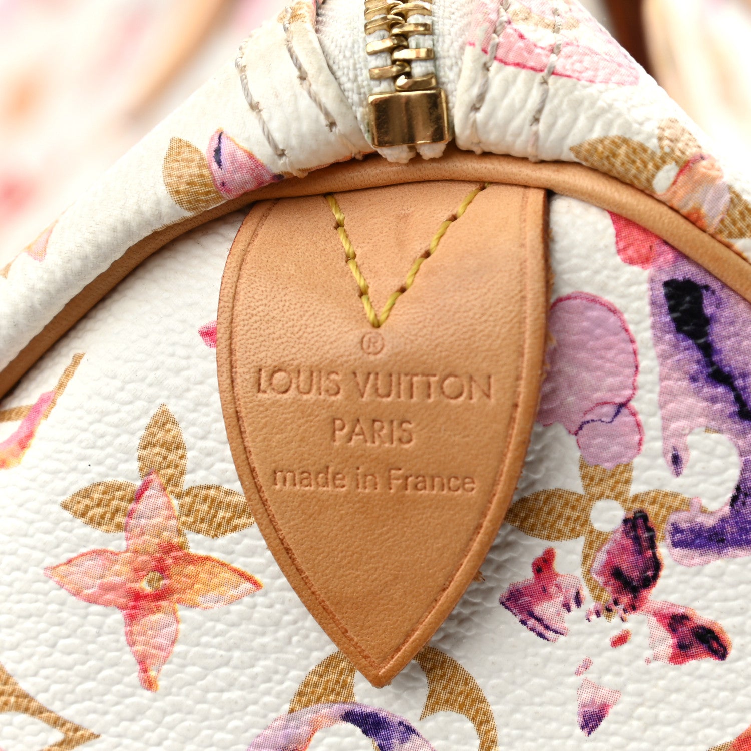 Louis Vuitton Watercolor Aquarelle Speedy 35 White 6 of 16