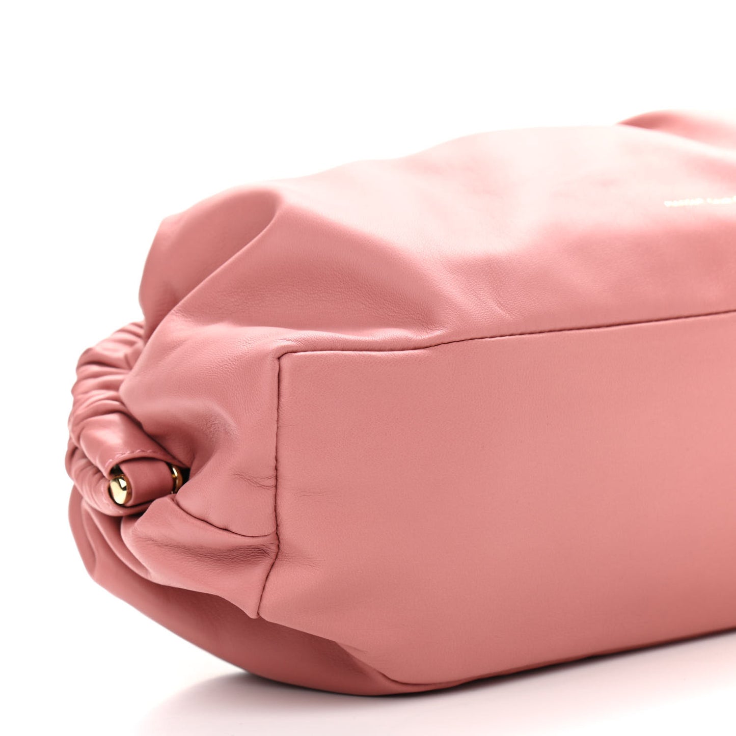 Lambskin Cloud Clutch Blush