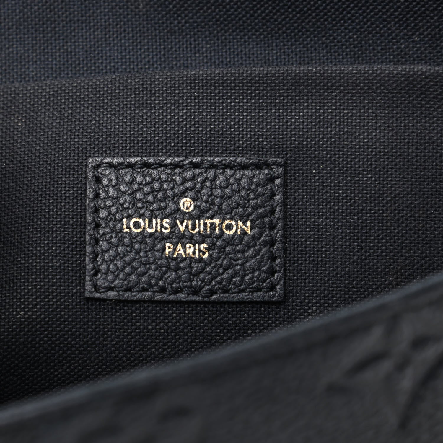 Louis Vuitton Empreinte Pochette Felicie Chain Wallet Black 6 of 10