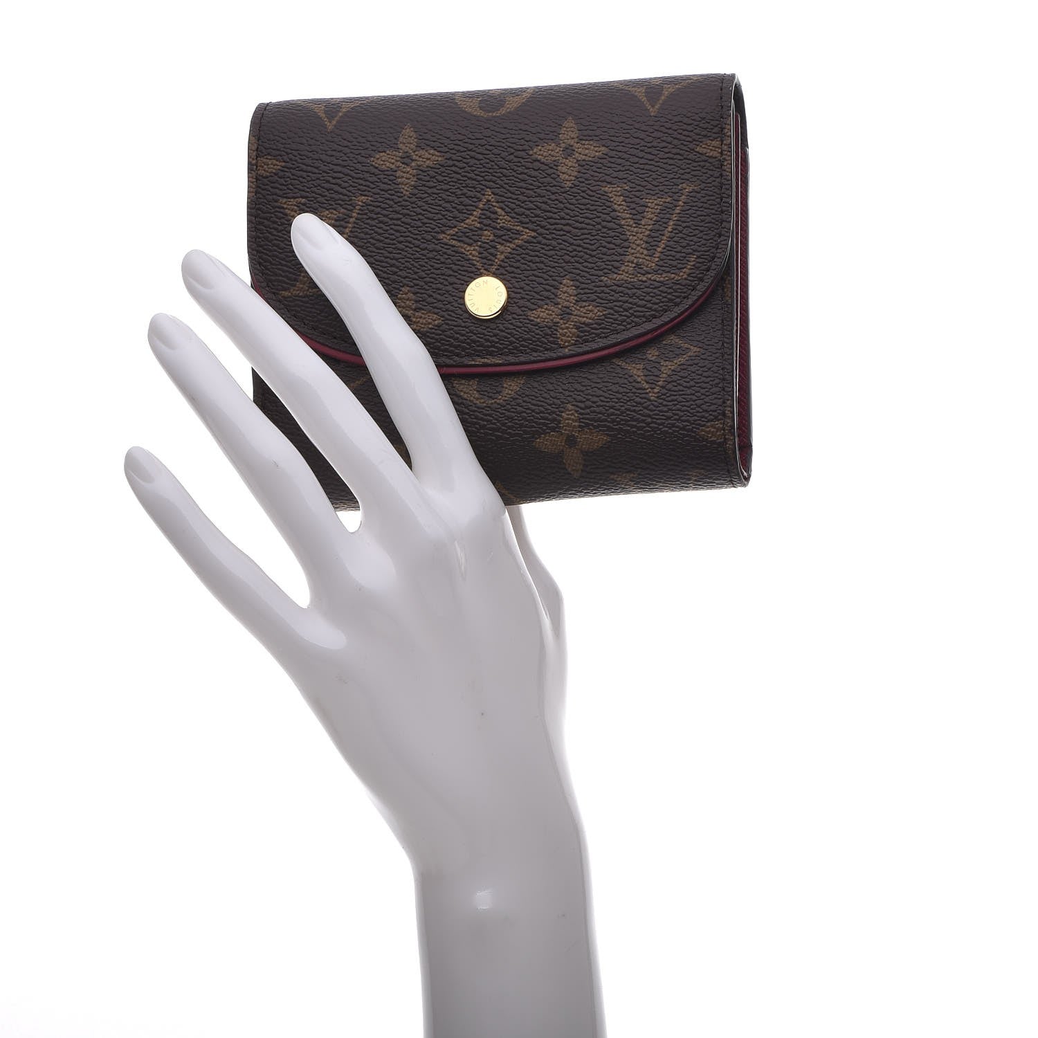 Louis Vuitton Monogram Ariane Compact Wallet Fuchsia 2 of 8