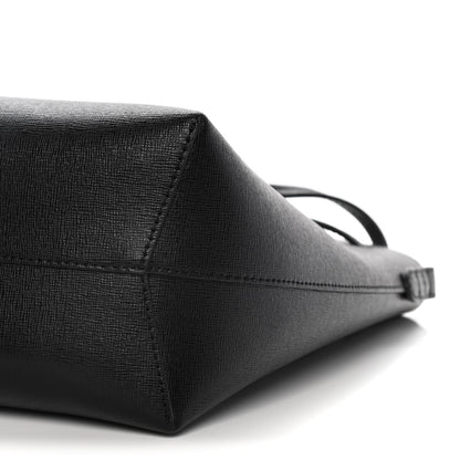 Mansur Gavriel Saffiano Bucket Bag Black Flamma 9 of 11