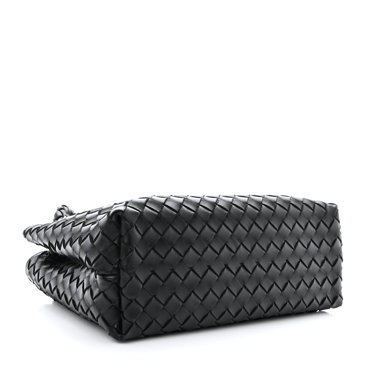 Bottega Veneta Nappa Intrecciato Medium Andiamo Shoulder Bag Black 4 of 10