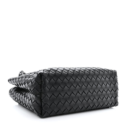 Bottega Veneta Nappa Intrecciato Medium Andiamo Shoulder Bag Black 4 of 10