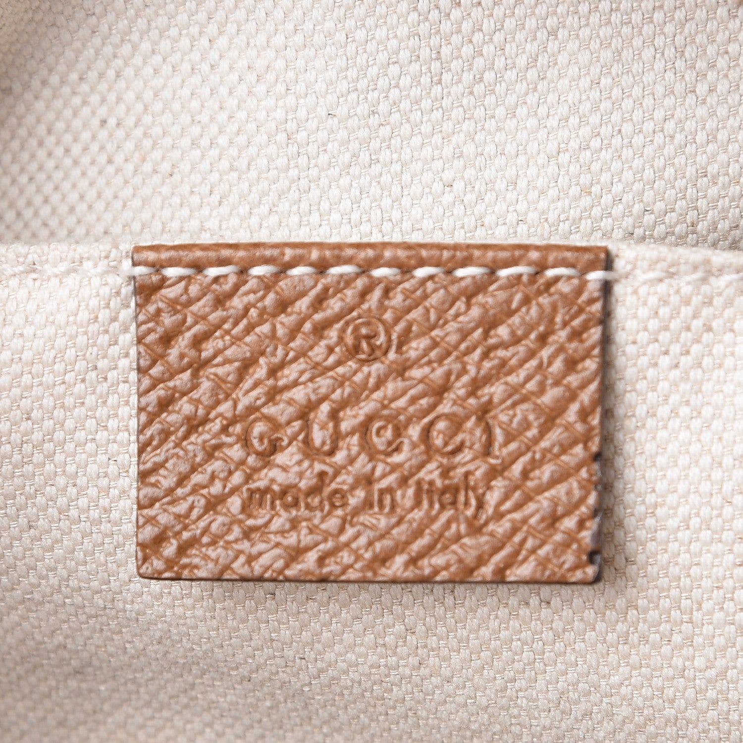 Gucci Monogram Mini Bree Messenger Bag Beige Tabacco 6 of 7