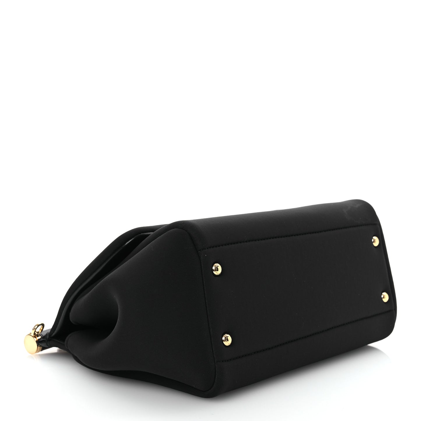 Neoprene Medium Miss Sicily Satchel Black