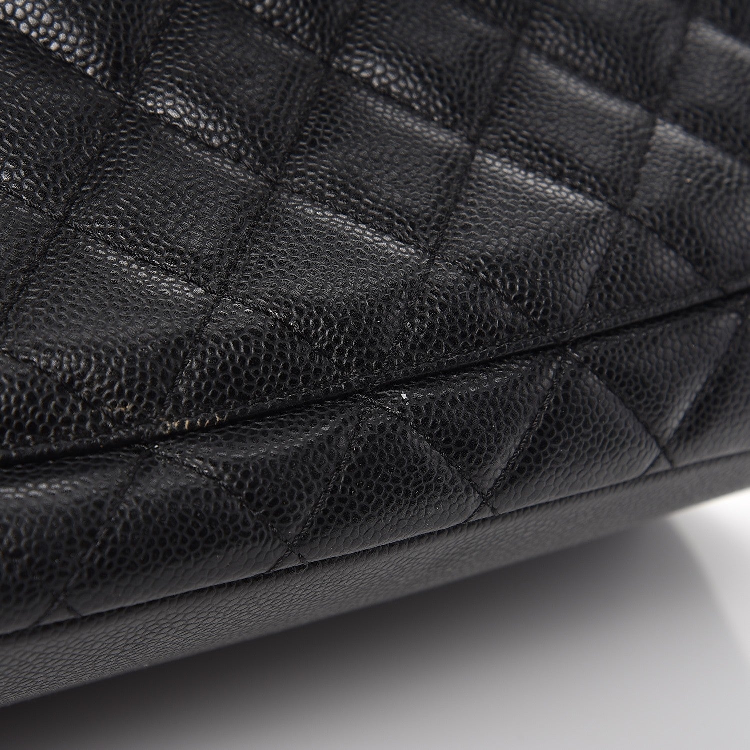 Chanel Caviar Quilted Grand Shopping Tote GST Black 16 of 18