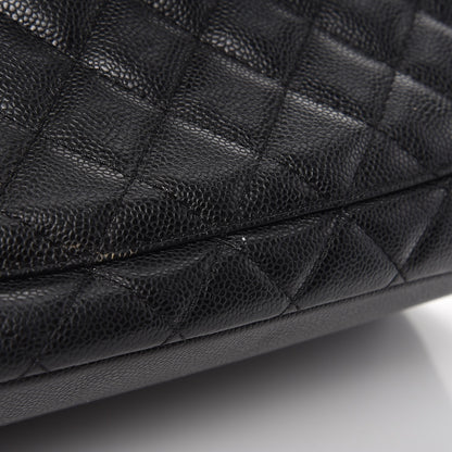 Chanel Caviar Quilted Grand Shopping Tote GST Black 16 of 18