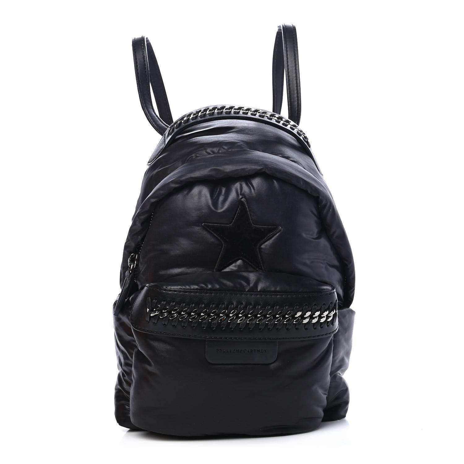 Stella McCartney Polyamide Falabella Go Star Backpack Black 1 of 10