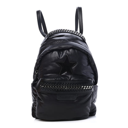 Stella McCartney Polyamide Falabella Go Star Backpack Black 1 of 10