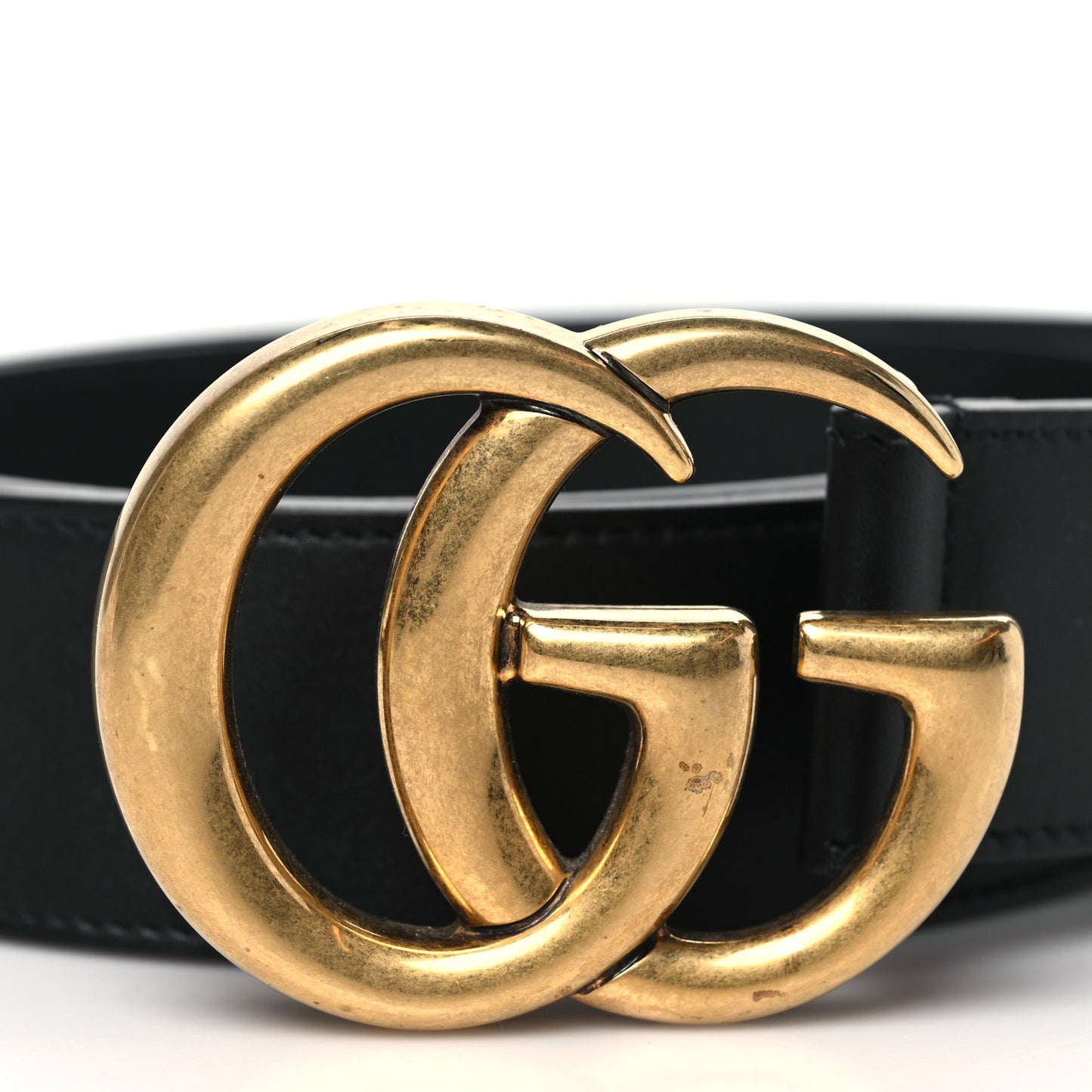 Calfskin Double G 40mm Belt 85 34 Black
