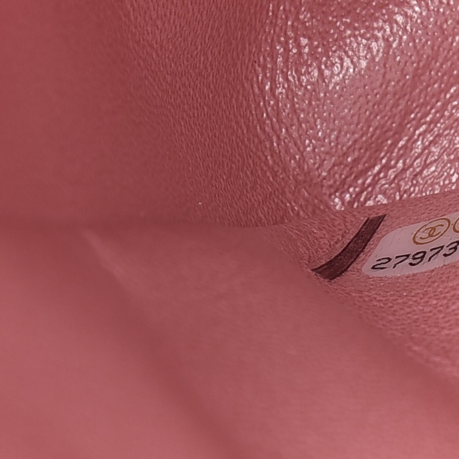 Chanel Iridescent Caviar Quilted Jumbo Double Flap Rose Pink 7 of 11