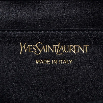 Saint Laurent Leather Large Belle de Jour Clutch Black 6 of 7