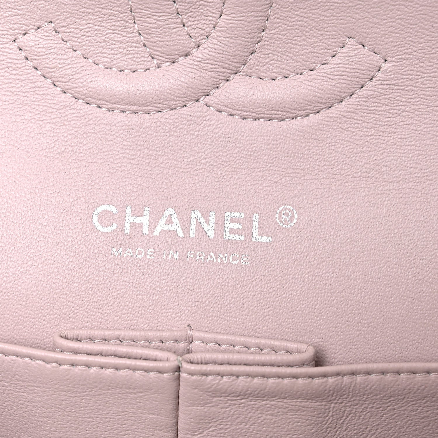 Chanel Lambskin Quilted Medium Double Flap Light Pink 5 of 26