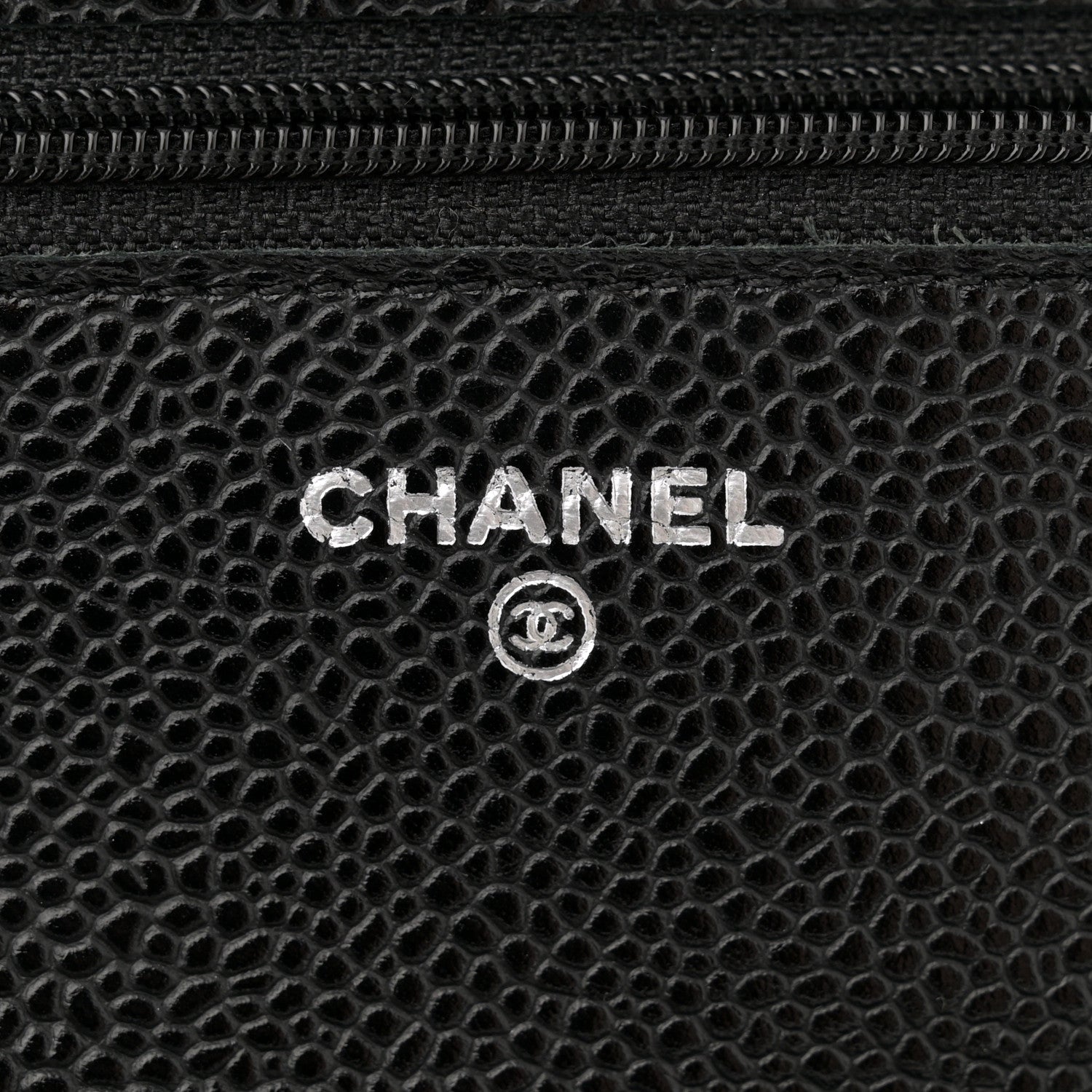 Chanel Caviar Quilted Wallet on Chain WOC Black 6 of 12