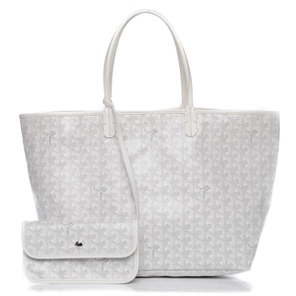 Goyard Goyardine Saint Louis PM White 1 of 9