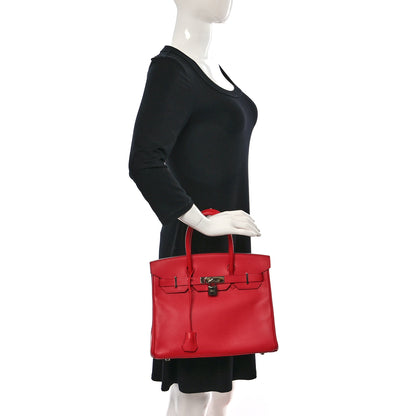 Hermes Epsom BIRKIN 30 Bougainvillea 2 of 17