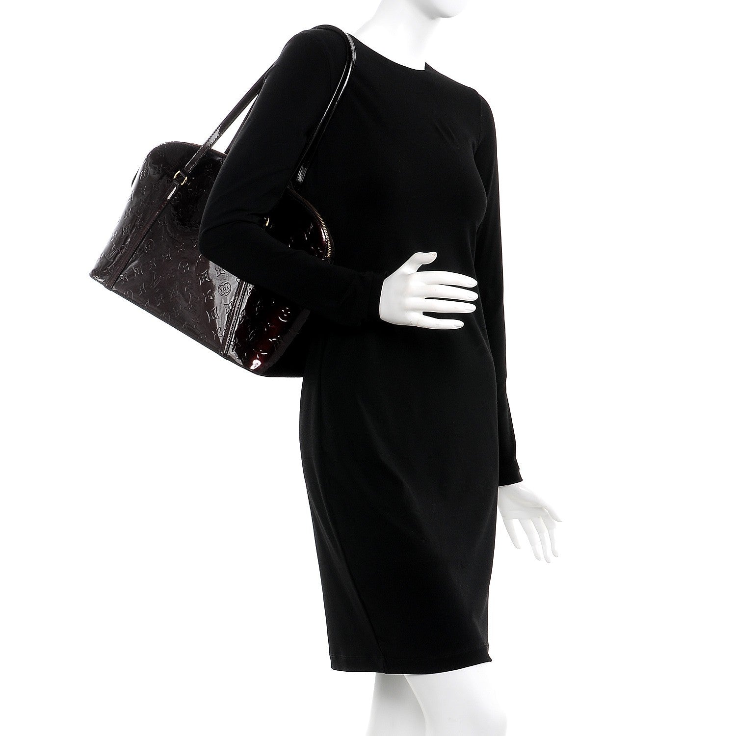 Louis Vuitton Vernis Zipped Avalon Amarante 2 of 9