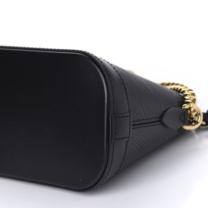 Louis Vuitton Epi Alma Mini Black 8 of 10