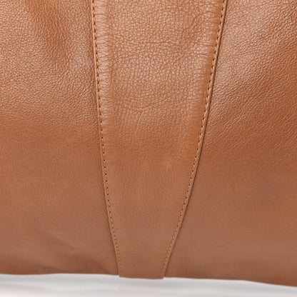 Fendi Calfskin Large Devil Trapezio Tote Tan 14 of 14