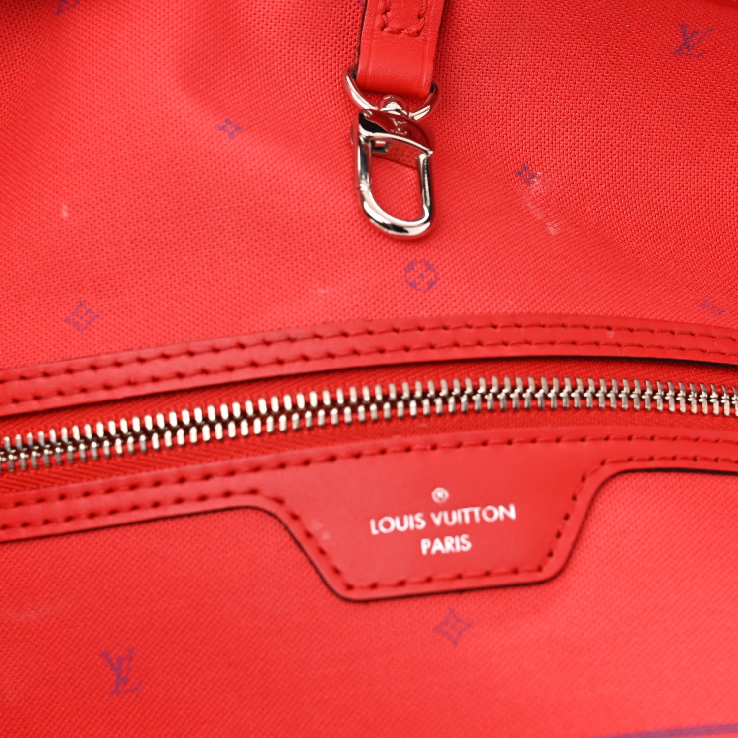 Louis Vuitton Monogram Escale Neverfull MM Rouge 12 of 12