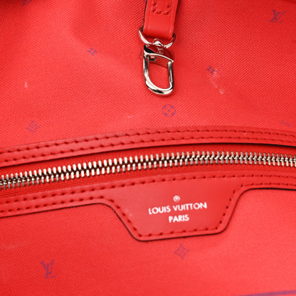 Louis Vuitton Monogram Escale Neverfull MM Rouge 12 of 12