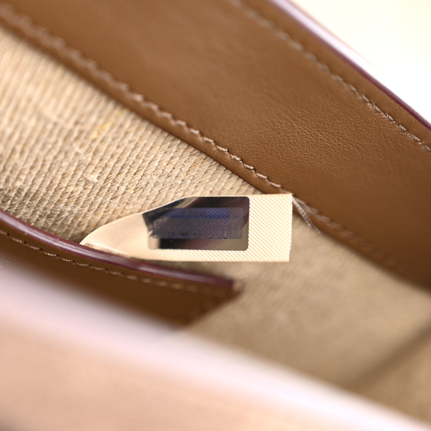 Calfskin Small Tess Bag Dark Nut