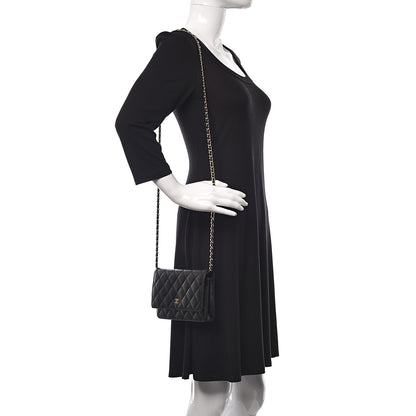 Chanel Caviar Quilted Wallet On Chain WOC Black 2 of 12