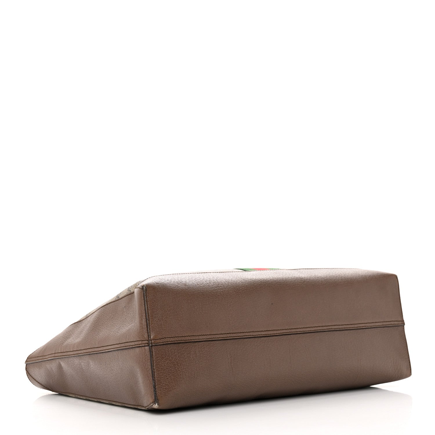 Gucci GG Supreme Monogram Web Ophidia Tote Brown 4 of 28
